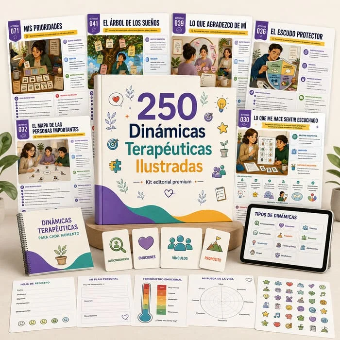 Terapeuta sosteniendo una ficha lista para aplicar